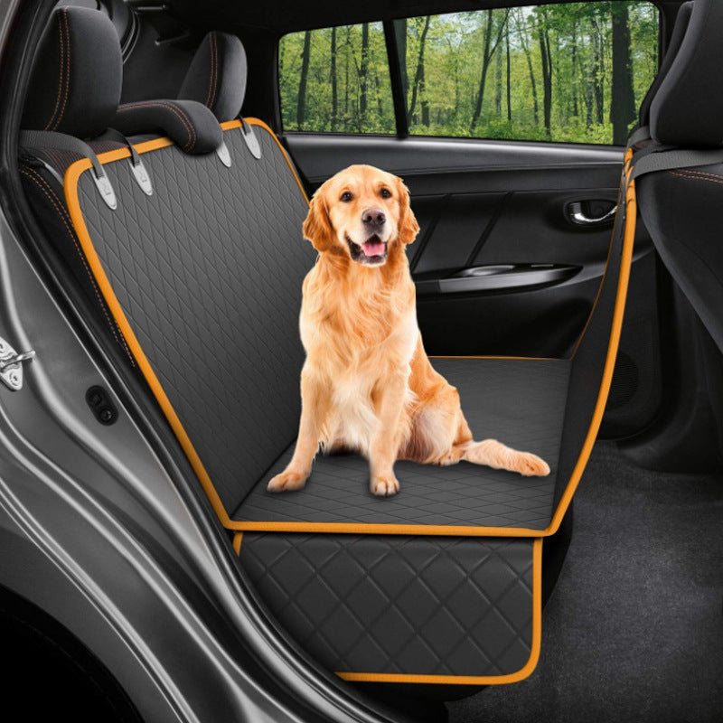 Dog Car Seat Cover View Mesh