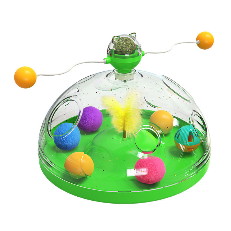 Toys With Catnip Luminous Ball Pinwheel Toys Pet Products