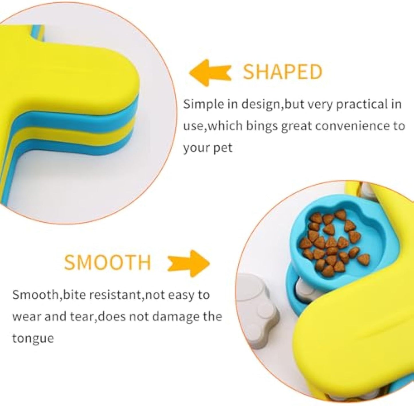 Interactive Dog Puzzle Toys Twister Dog Food Dispenser