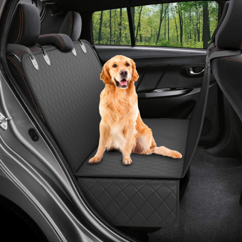 Dog Car Seat Cover View Mesh