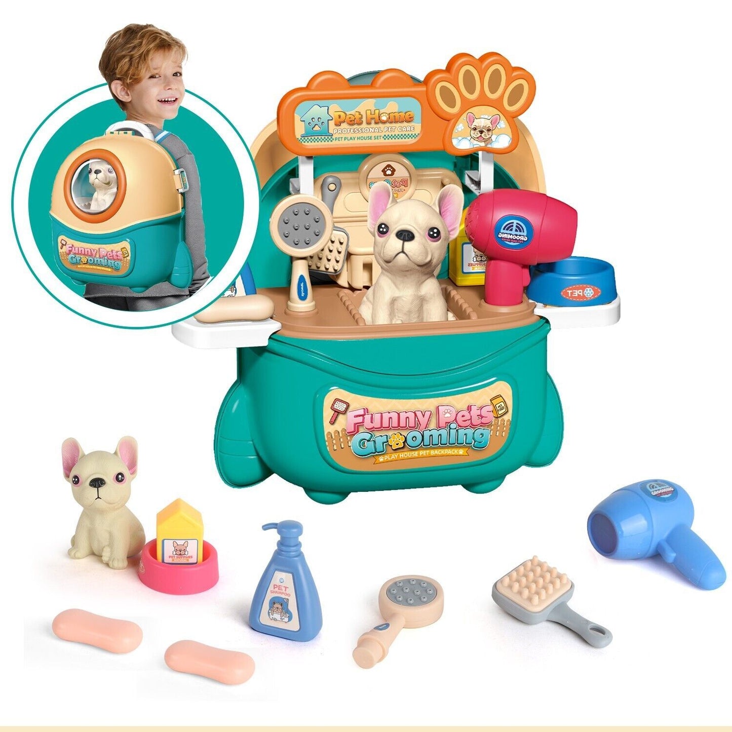 2025 Pet Care Play Set Doctor Kit For Kids