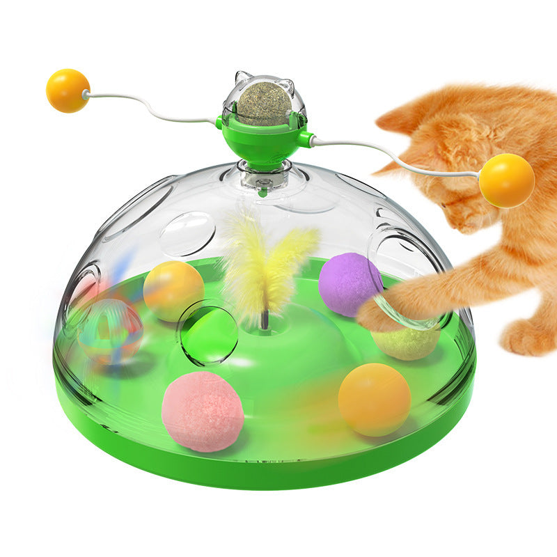 Toys With Catnip Luminous Ball Pinwheel Toys Pet Products