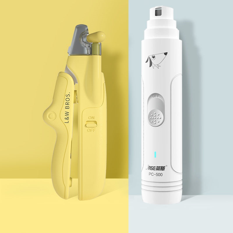 Pet Nail Clippers With LED Light