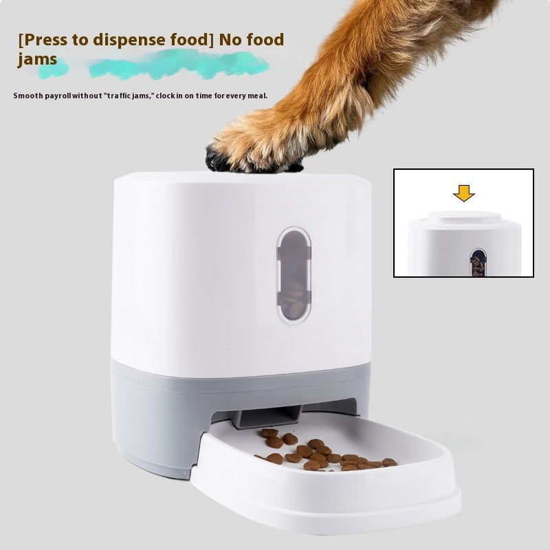 Automatic Pet Feeder Educational Press Feeding Toys